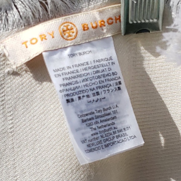 ** SOLD **  Tory Burch Traveler Scarf NWOT - Picture 2 of 5